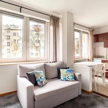 Apartment Przytulny I Cichy Blisko Centrum Warschau